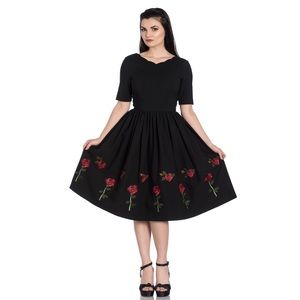 NWT Hell Bunny Rosa Dress